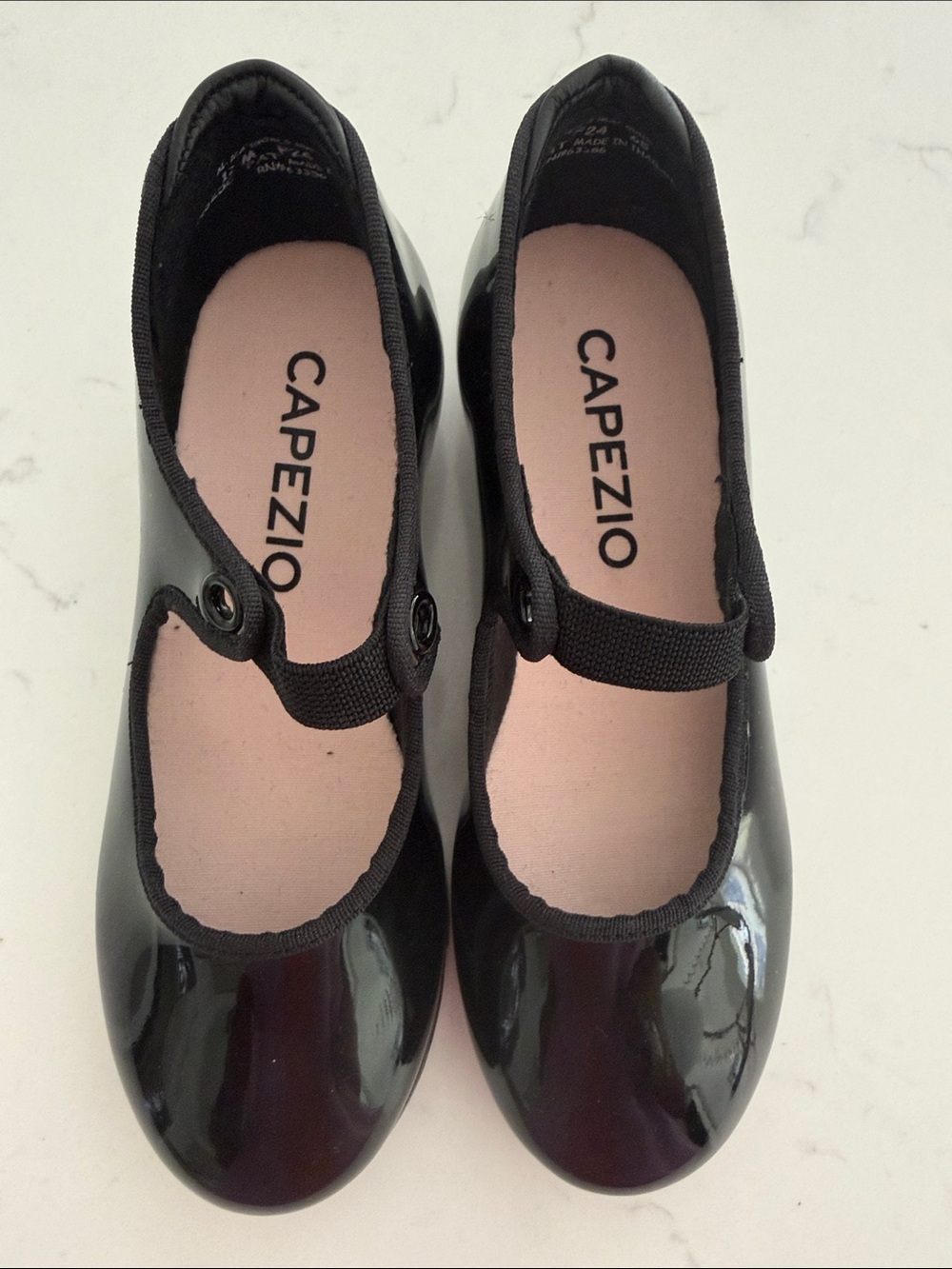 Capezio Jr. Tyette Tap Shoe (N625C)
for kids 12m